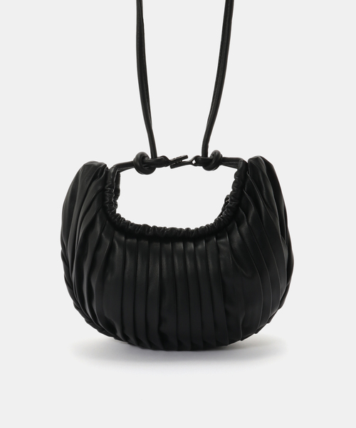 U by SPICK&SPAN(ユーバイスピックアンドスパン)の「BOGKI/ボクギ RIPPLE Crossbody Bag(ショルダーバッグ・レディース・ブラック・FREE)」の5枚目の写真