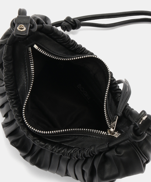 U by SPICK&SPAN(ユーバイスピックアンドスパン)の「BOGKI/ボクギ RIPPLE Crossbody Bag(ショルダーバッグ・レディース・ブラック・FREE)」の7枚目の写真