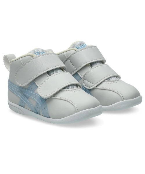 ASICS(アシックス)の「アシックス スクスク アミュレファースト たまひよ SL T(ベビーシューズ/ベビーソックス・キッズ・ライトグレー/ラベンダー・12.5cm/11.5cm/12.0cm)」の2枚目の写真