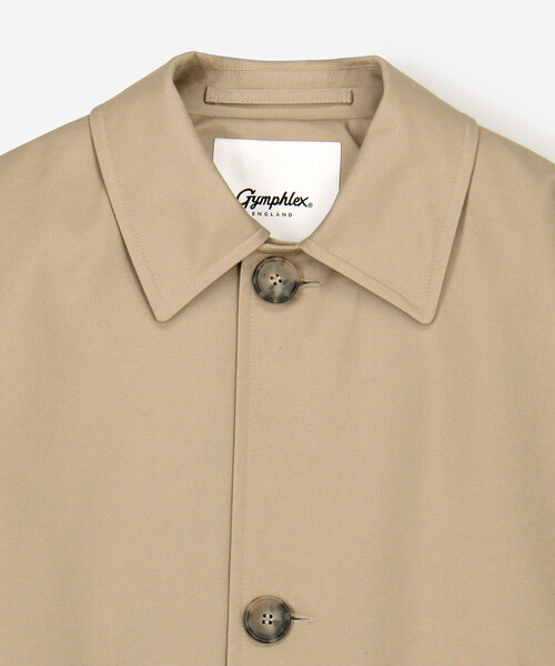 GYMPHLEX（ジムフレックス）の「Gymphlex | コットンギャバジン ショートコート WOMEN（その他アウター・レディース・ベージュ・14）」の9枚目の写真
