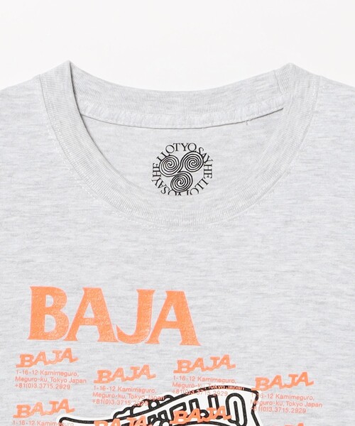 SAYHELLO(セイハロー)の「SAYHELLO / Baja Tacos Tee(Tシャツ/カットソー・メンズ・ライトグレー・XL/L/M)」の3枚目の写真