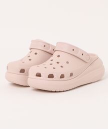 crocs クロックス CRUSH CLOG【2WAY】レディース厚底サンダル サボ(クラッシュクロッグ) 207521