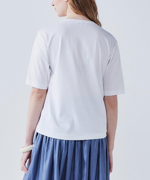 STUDIO PICONE(スタジオピッコーネ)の「コード刺繍UV速乾プルオーバー(Tシャツ/カットソー・レディース・ホワイト/グレー/ベージュ・LL/L/M)」の14枚目の写真