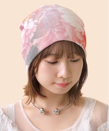 Casselini（キャセリーニ）の「Casselini(キャセリーニ)フォトプリントビーニー（ニットキャップ/ビーニー）」