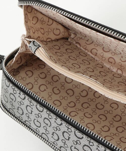 Guess(ゲス)の「SOFIA Mini Crossbody Top Zip ショルダーバッグ (ショルダーバッグ・レディース・ブラック/ライトピンク・ONE SIZE)」の13枚目の写真