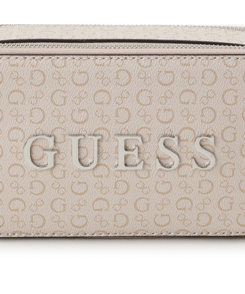 Guess(ゲス)の「SOFIA Mini Crossbody Top Zip ショルダーバッグ (ショルダーバッグ・レディース・ブラック/ライトピンク・ONE SIZE)」の6枚目の写真