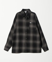 Cal Top（キャルトップ）の「＜CalTop＞オンブレ チェック ロングスリーブ シャツ（シャツ/ブラウス）」