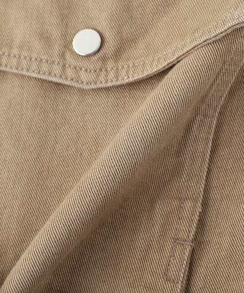 ENCOMING(インカミング)の「ENCOMING(インカミング)FOUR POCKETS BLOUSON(その他アウター・メンズ・ベージュ・SMALL/MEDIUM)」の4枚目の写真
