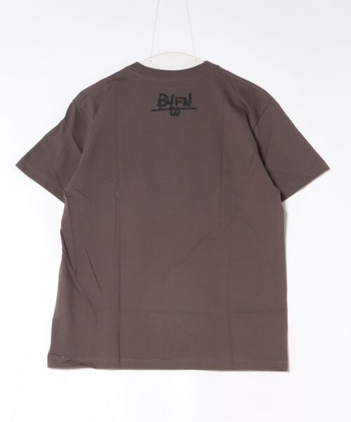 forget-me-nots（フォーゲットミーノッツ）の「BONYUKI SP TEE FMN-24AW-T-001（Tシャツ/カットソー・メンズ・ホワイト/ブラウン・SMALL）」の3枚目の写真