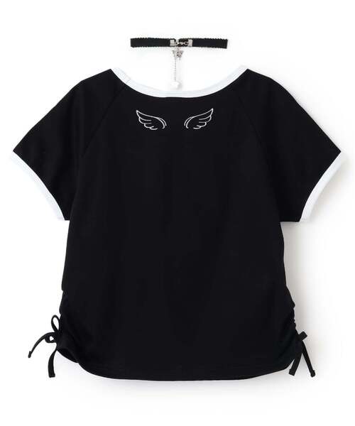 華奢見えハートTシャツ（Tシャツ/カットソー）｜ANNA SUI mini