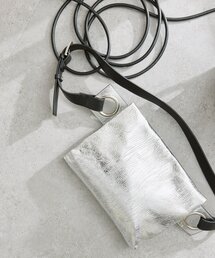 ear PAPILLONNER｜イアパピヨネのショルダーバッグ（シルバー/銀色系