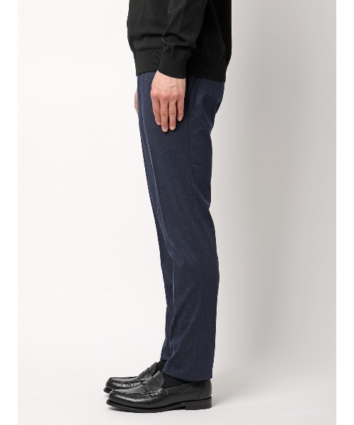 SUIT SQUARE(スーツスクエア)の「SMACTIVE テーパードパンツ ウォッシャブル ストレッチ TRジャージー 無地(スラックス・メンズ・ネイビー・4L/3L/LL/L/M/S/SS)」の7枚目の写真