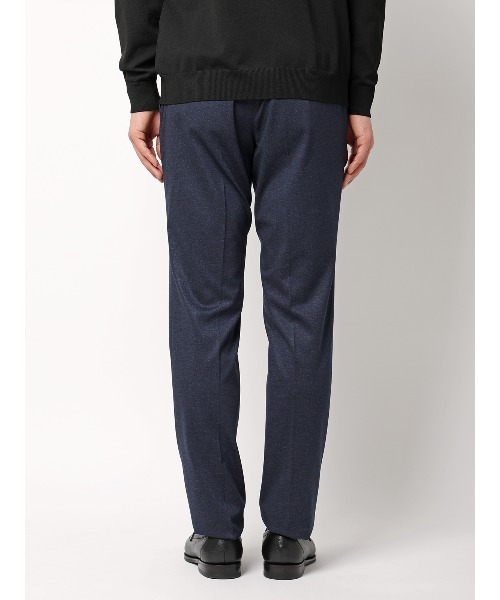 SUIT SQUARE(スーツスクエア)の「SMACTIVE テーパードパンツ ウォッシャブル ストレッチ TRジャージー 無地(スラックス・メンズ・ネイビー・4L/3L/LL/L/M/S/SS)」の8枚目の写真