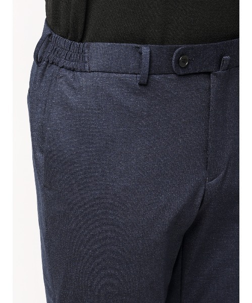 SUIT SQUARE(スーツスクエア)の「SMACTIVE テーパードパンツ ウォッシャブル ストレッチ TRジャージー 無地(スラックス・メンズ・ネイビー・4L/3L/LL/L/M/S/SS)」の9枚目の写真