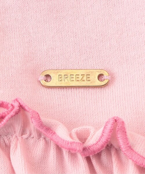 BREEZE(ブリーズ)の「【リンク】カラバリフリルTシャツ(Tシャツ/カットソー・キッズ・チャコール/レッド/ピンク/オフホワイト/グリーン・80/90/100/120/130/110/140)」の15枚目の写真