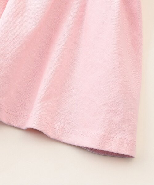 BREEZE(ブリーズ)の「【リンク】カラバリフリルTシャツ(Tシャツ/カットソー・キッズ・チャコール/レッド/ピンク/オフホワイト/グリーン・80/90/100/120/130/110/140)」の17枚目の写真