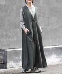 FORK&SPOON（フォークアンドスプーン）の「FORK&SPOON フロントタックフレアワンピース（ワンピース）」