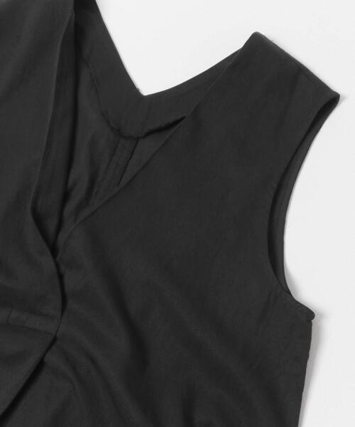 FORK&SPOON（フォークアンドスプーン）の「FORK&SPOON　フロントタックフレアワンピース（ワンピース・レディース・ベージュ/グリーン系その他/ブラック・2/1）」の12枚目の写真