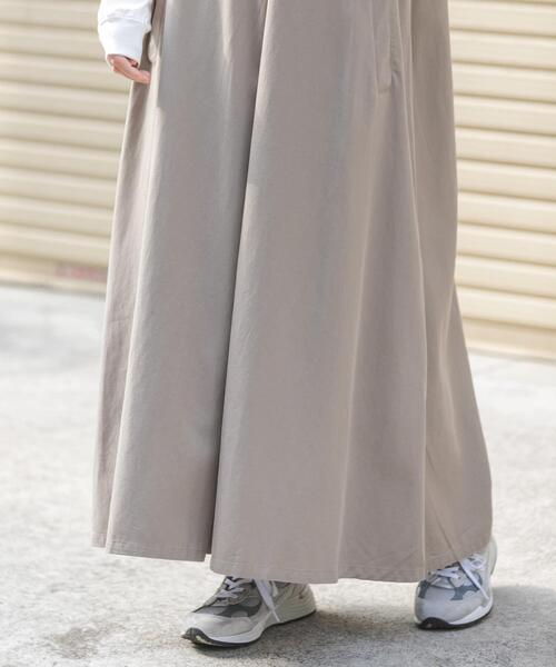 FORK&SPOON（フォークアンドスプーン）の「FORK&SPOON　フロントタックフレアワンピース（ワンピース・レディース・ベージュ/グリーン系その他/ブラック・2/1）」の19枚目の写真