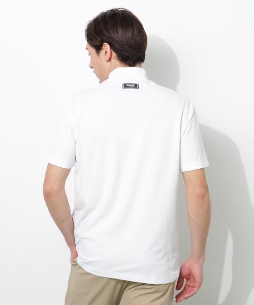 PING(ピン)の「【PING APPAREL】Mr.PINGプリント半袖ハイネックシャツ(Tシャツ/カットソー・メンズ・ホワイト/ベージュ/ネイビー/レッド・LL1/L/LL/M/S)」の8枚目の写真