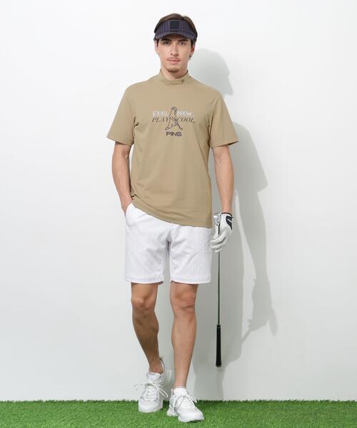 PING(ピン)の「【PING APPAREL】Mr.PINGプリント半袖ハイネックシャツ(Tシャツ/カットソー・メンズ・ホワイト/ベージュ/ネイビー/レッド・LL1/L/LL/M/S)」の17枚目の写真