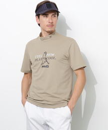 PING（ピン）の「【PING APPAREL】Ｍｒ．ＰＩＮＧプリント半袖ハイネックシャツ（Tシャツ/カットソー）」