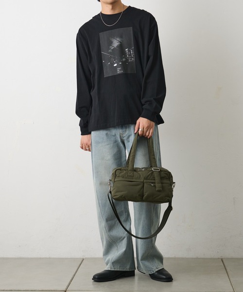 COLONY 2139（コロニートゥーワンスリーナイン）の「マルチポケットボストンバッグ（ボストンバッグ・メンズ・カーキ/ブラック・FREE）」の13枚目の写真