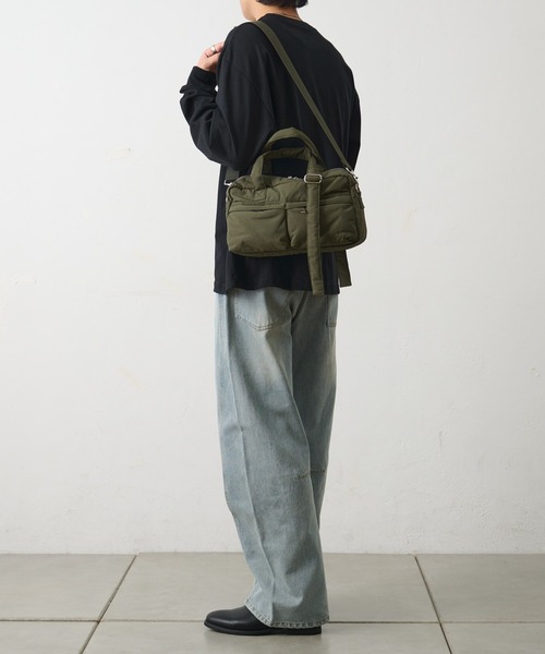 COLONY 2139（コロニートゥーワンスリーナイン）の「マルチポケットボストンバッグ（ボストンバッグ・メンズ・カーキ/ブラック・FREE）」の15枚目の写真