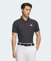 adidas｜アディダス（メンズ）のポロシャツ（ブラック/黒色系・速乾