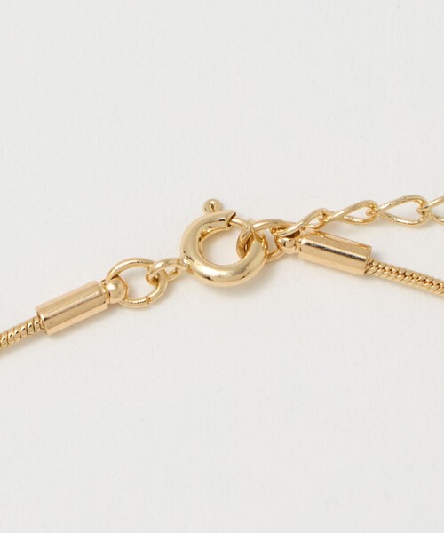 green label relaxing（グリーンレーベルリラクシング）の「シズクエンド スライドパーツ ネックレス（ネックレス・レディース・シルバー/ゴールド・FREE）」の6枚目の写真