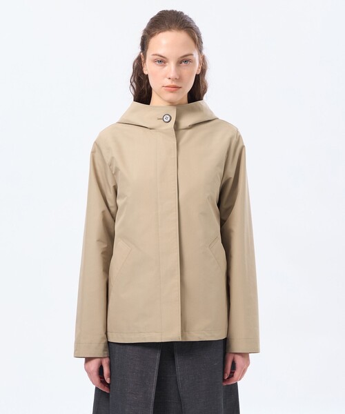 MACKINTOSH PHILOSOPHY（ﾏｯｷﾝﾄｯｼｭ ﾌｨﾛｿﾌｨｰ）の「【CLUNY(クルニー)】レインウェザークロス製（ブルゾン・レディース・ベージュ/ダークネイビー/ライトグレー/ブルー系その他2・38/36/40）」の9枚目の写真
