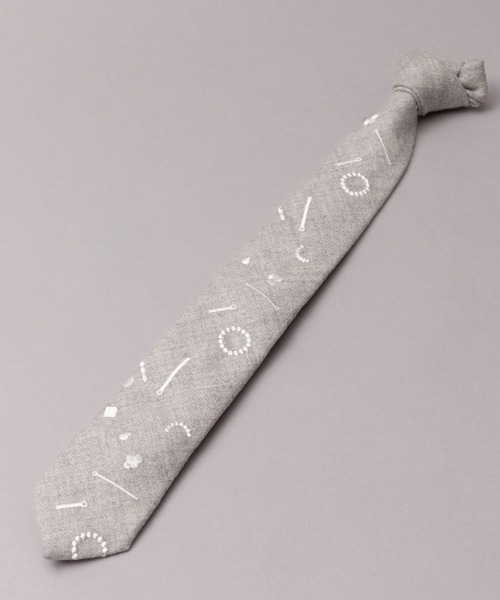 giraffe(ジラフ)の「HARIO Lampwork Factory × giraffe HLFアクセサリータイ LT.GRAY(ネクタイ・メンズ・ライトグレー・FREE)」の1枚目の写真