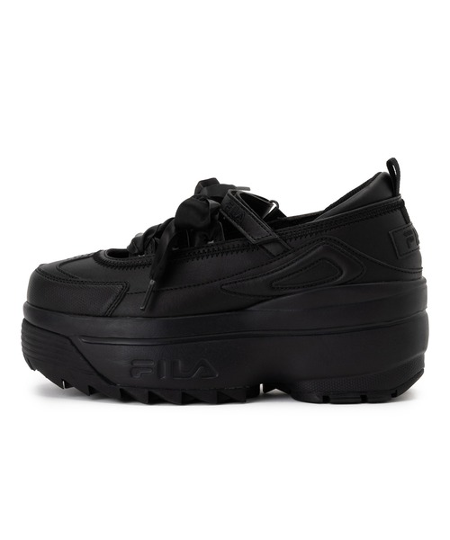 FILA(フィラ)の「DISRUPTOR WEDGE BALLET(スニーカー・レディース・ブラック・26.0cm/25.5cm/25.0cm/24.5cm/24.0cm/23.5cm/23.0cm)」の4枚目の写真