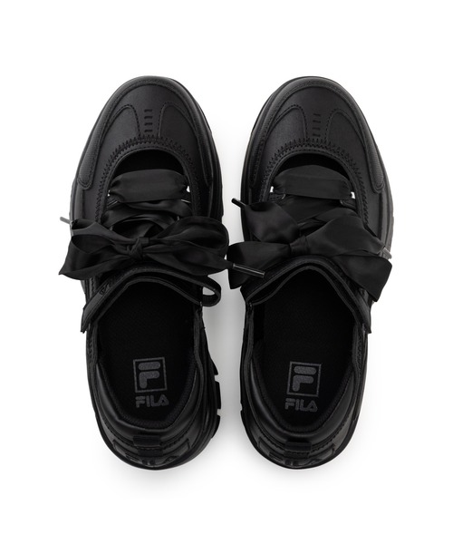 FILA(フィラ)の「DISRUPTOR WEDGE BALLET(スニーカー・レディース・ブラック・26.0cm/25.5cm/25.0cm/24.5cm/24.0cm/23.5cm/23.0cm)」の2枚目の写真