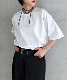 PAGEBOY | WEB限定/ジミレスルーズT 【汗じみ防止】(Tシャツ/カットソー)