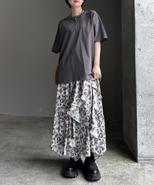 PAGEBOY(ページボーイ)の「WEB限定/ジミレスルーズT 【汗染み防止/吸水速乾/撥水】(Tシャツ/カットソー・レディース・チャコールグレー/ブラック/オフホワイト/ピンク/ターコイズブルー/グレイッシュベージュ・FREE)」の22枚目の写真