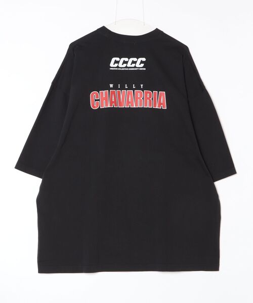 WILLY CHAVARRIA(ウィリーチャバリア)の「【SE1】【WILLY CHAVARRIA/ウィリーチャバリア】 SS23-PERU039 NORTH SIDER RALLY T(Tシャツ/カットソー・メンズ・Black・L)」の1枚目の写真