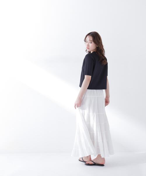 NATURAL BEAUTY BASIC(ナチュラルビューティーベーシック)の「【Oggi.jp掲載】◇アソートボタンニットジャケット(カーディガン/ボレロ・レディース・ライトグリーン/オフホワイト/ネイビー/ブラック・FREE)」の10枚目の写真