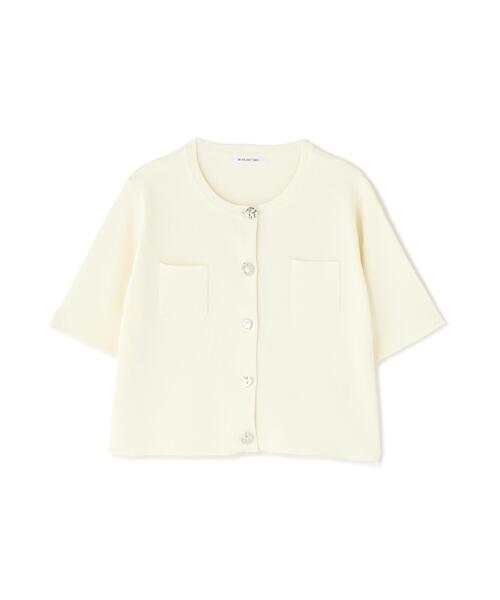 NATURAL BEAUTY BASIC(ナチュラルビューティーベーシック)の「【Oggi.jp掲載】◇アソートボタンニットジャケット(カーディガン/ボレロ・レディース・ライトグリーン/オフホワイト/ネイビー/ブラック・FREE)」の16枚目の写真