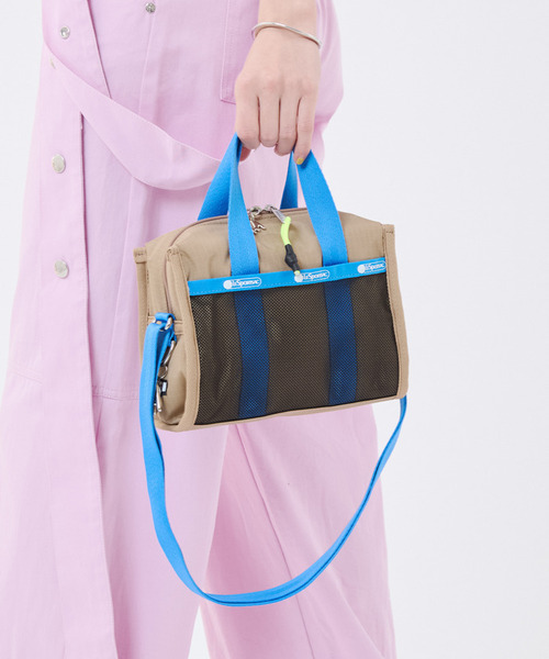 MSGM METRO XBODY メトロカーキ/ブルー（ショルダーバッグ