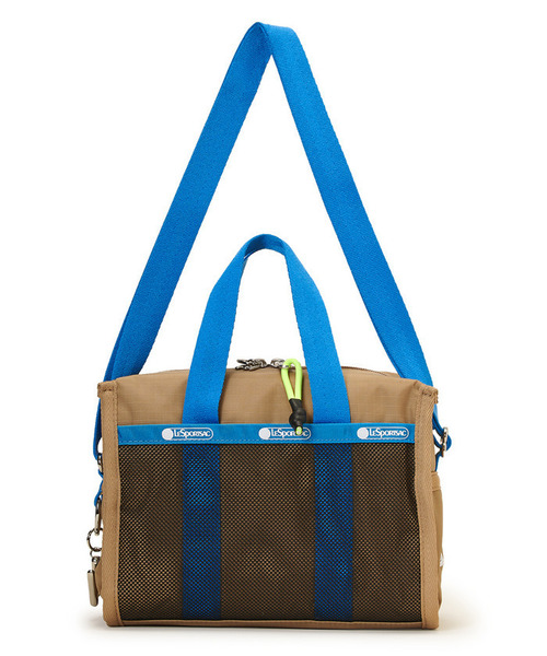 LeSportsac(レスポートサック)の「MSGM METRO XBODY メトロカーキ/ブルー(ショルダーバッグ・レディース・ベージュ・FREE)」の7枚目の写真