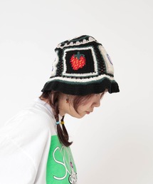 RNA（アールエヌエー）の「E5247 MIXモチーフクロシェHAT（ハット）」