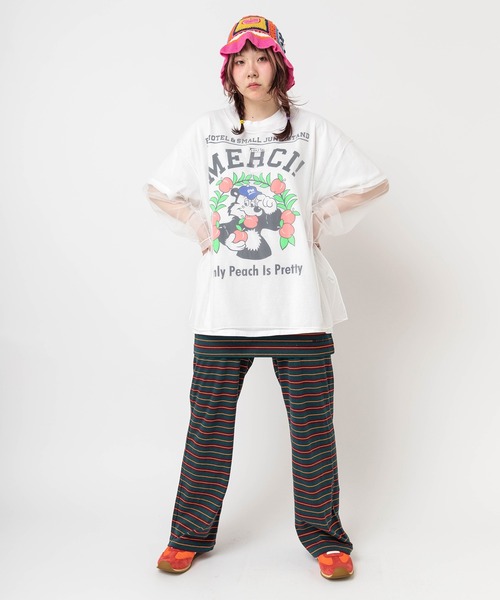 RNA(アールエヌエー)の「E5247 MIXモチーフクロシェHAT(ハット・レディース・ブラック/ピンク・FREE)」の19枚目の写真
