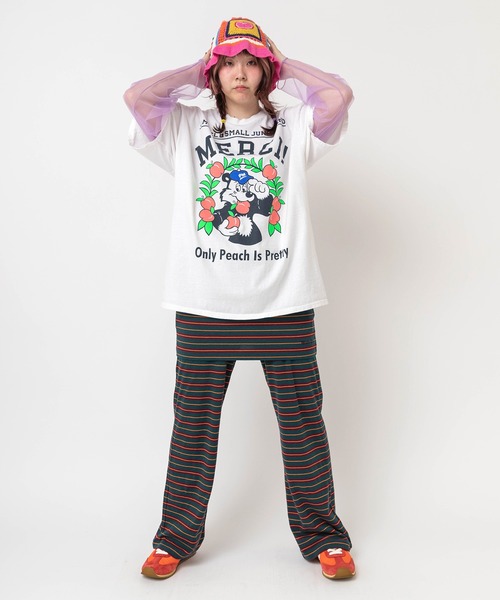 RNA(アールエヌエー)の「E5247 MIXモチーフクロシェHAT(ハット・レディース・ブラック/ピンク・FREE)」の20枚目の写真