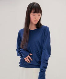 drape sleeve pullover(ドレープスリーブプルオーバー)