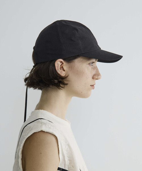 La Maison de Lyllis（メゾンドリリス）の「La Maison de Lyllis/ラ メゾン ド リリス SKYCAP / 2261021 / キャップ（ハット・レディース・グリーン/ブラック・ONE SIZE）」の3枚目の写真