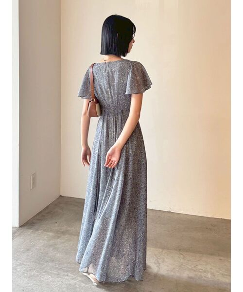 LAGUNAMOON(ラグナムーン)の「フローラルカシュクールワンピース 【夏服】(ワンピース・レディース・イエロー/ブルー・SMALL/MEDIUM)」の11枚目の写真