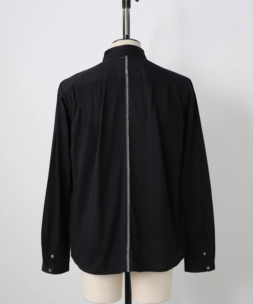 SHINYAKOZUKA（シンヤコヅカ）の「HENRY CUFFS SHIRT WITH PRINTING（シャツ/ブラウス・メンズ・ブラック・MEDIUM/SMALL）」の2枚目の写真