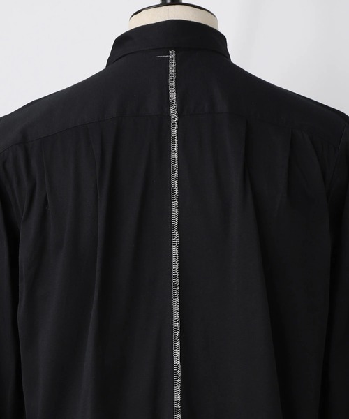 SHINYAKOZUKA（シンヤコヅカ）の「HENRY CUFFS SHIRT WITH PRINTING（シャツ/ブラウス・メンズ・ブラック・MEDIUM/SMALL）」の4枚目の写真