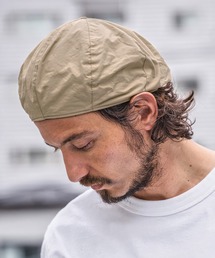 CAMBIO（カンビオ）の「mko13497-Organic Cotton Cordura Rip stop Beret ベレー帽(OP-261-BO003)（ハンチング/ベレー帽）」